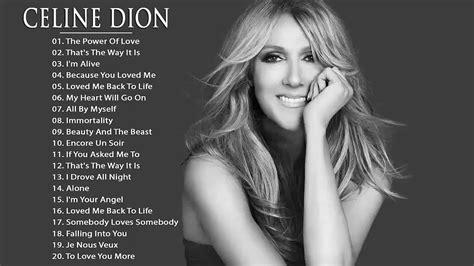 céline dion songs